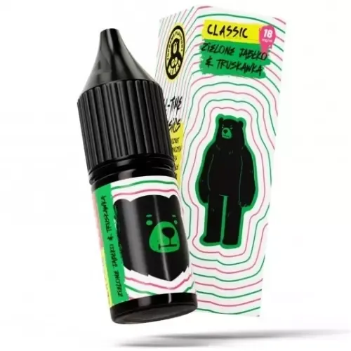 Liquid Go Lumpy Liquid GO BEARS Classic - Zielone Jabłko & Truskawka 18mg 10ml - Born ...