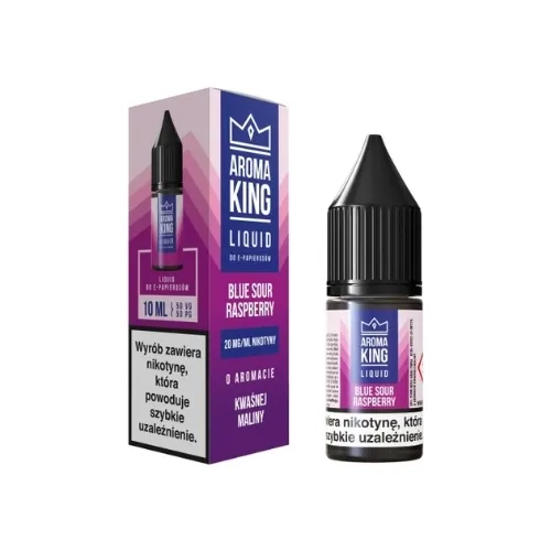 Liquid Aroma King Salt 20 mg 10 ml - Blueberry Bubblegum - Born To Vape