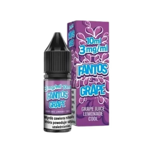 LIQUID FANTOS - GRAPE 3MG 10ML