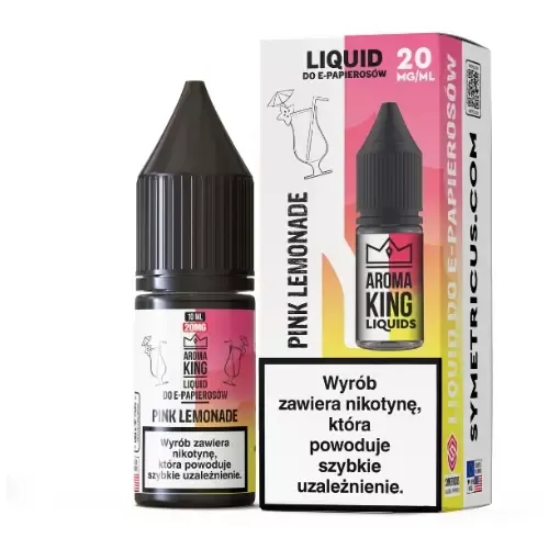 Liquid Aroma King Salt 20 mg 10 ml - Pink Lemonade