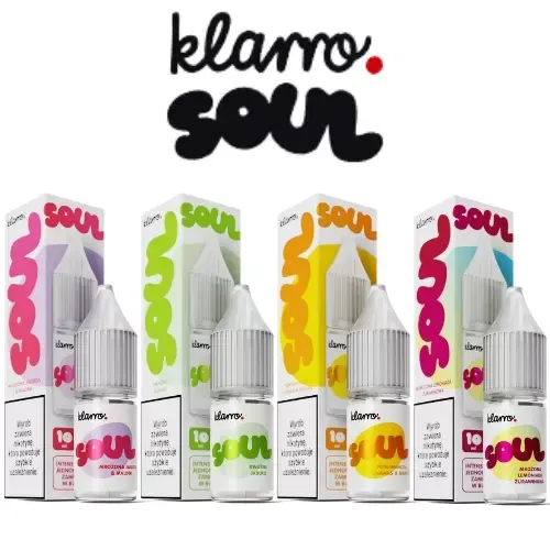 Liquid Klarro Soul Salt 20MG 10ML SMAKI - Born To Vape