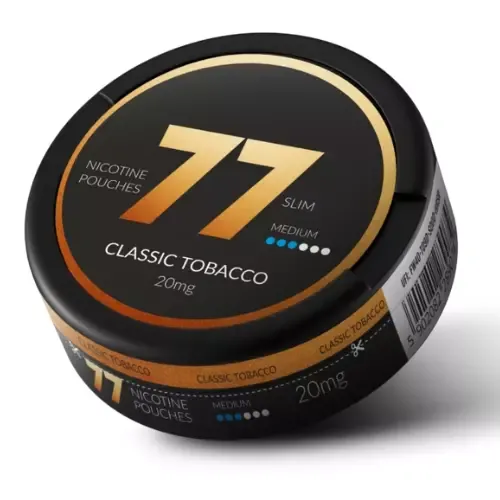 Woreczki Nikotynowe 77 Classic Tobacco 20 mg