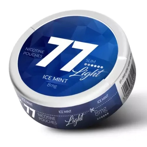 Woreczki Nikotynowe 77 Ice Mint 8 mg