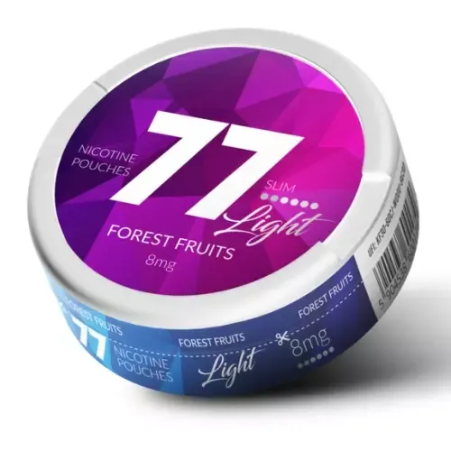 Woreczki Nikotynowe 77 Forest Fruits 8 mg