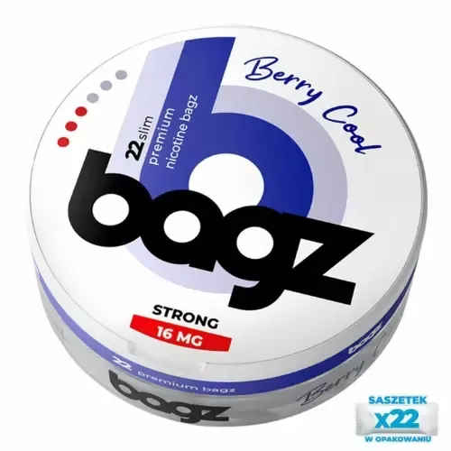 Saszetki nikotynowe BAGZ Berry Cool 16mg