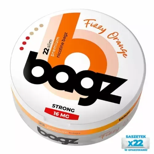 Saszetki nikotynowe BAGZ Fizzy Orange 16mg