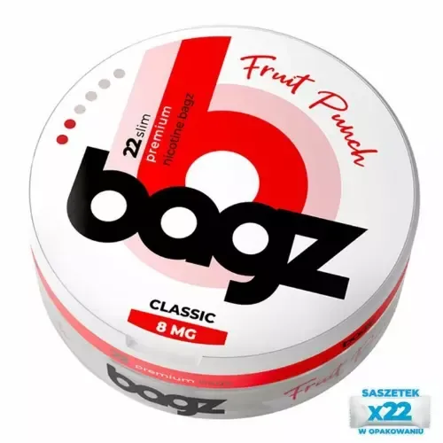 Saszetki nikotynowe BAGZ Fruit Punch 8mg