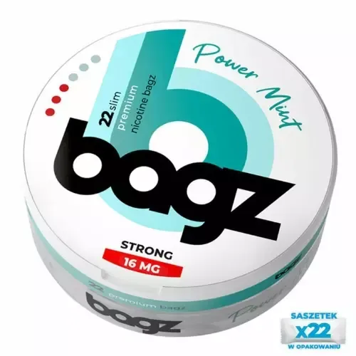 Saszetki nikotynowe BAGZ Power Mint 16mg