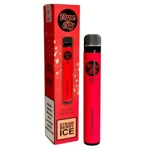 Vape City  - Strawberry Ice 700 puffs 20mg
