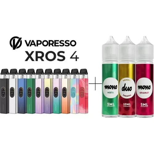 Zestaw Vaporesso XROS 4 + Longfill 