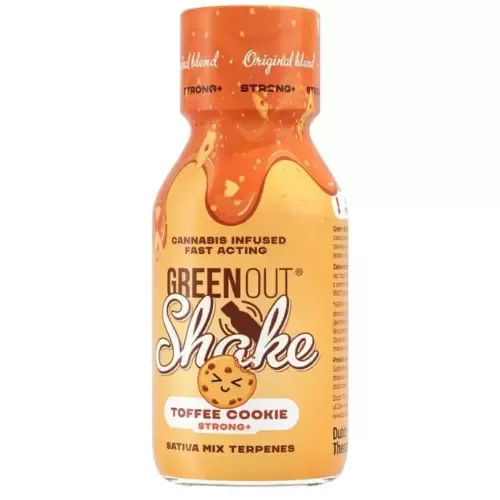 Green Out® Shot konopny Shake Toffee Cookie