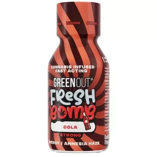 Green Out® Fresh Bomb Cola Shot konopny