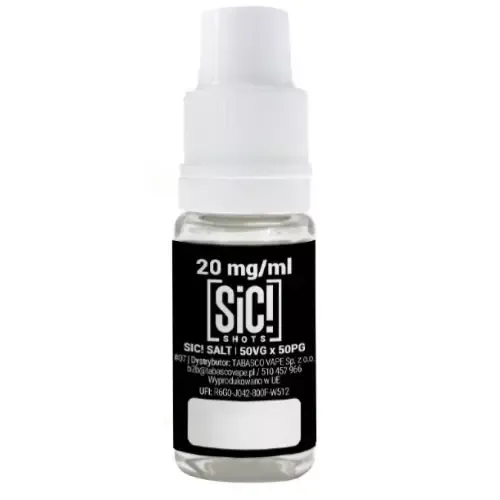 SIC! SHOTS Salt 50/50 10ml 20mg