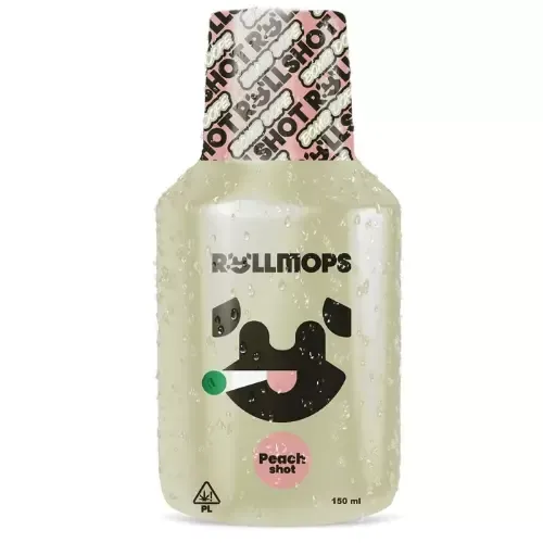 Shot konopny Bomb Dope Rollshot - Peach