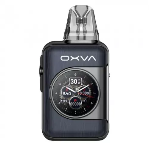 OXVA-XLIM-SQ-Pro-2-Pod-Gunmetal-Wood.webp