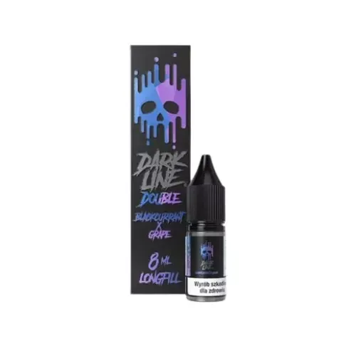 Longfill Double Dark Line - Black Currant x Grape 8ml