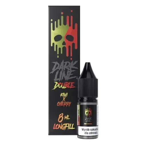 Longfill Double Dark Line - Kiwi x Cherry 8ML 
