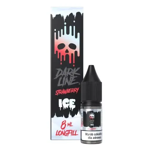 Longfill Dark Line Ice 8ml Strawberry