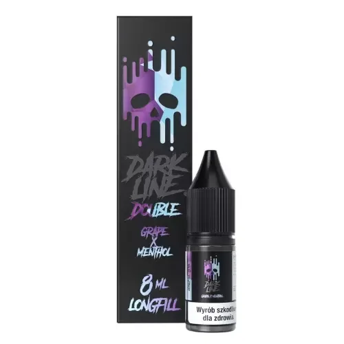 Longfill Double Dark Line - Grape x Menthol 8ML 