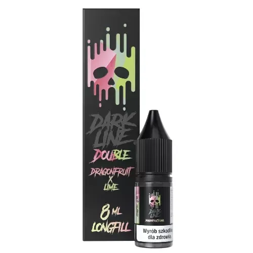 Longfill Double Dark Line - Dragonfruit x Lime 8ML 