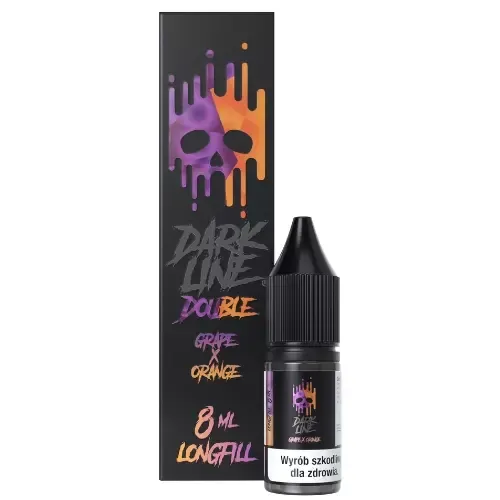 Longfill Double Dark Line - Grape x Orange 8ML 