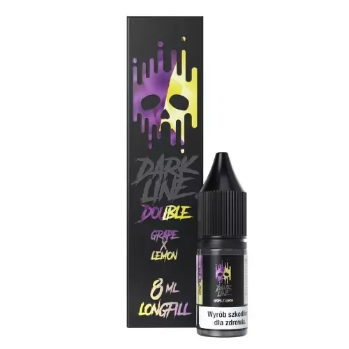 Longfill Double Dark Line - Grape x Lemon 8ML