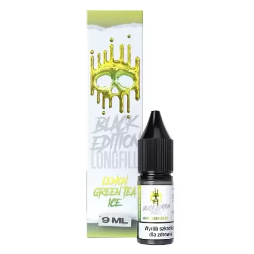  Longfill Dark Line Black - Lemon Green Tea Ice 9ml