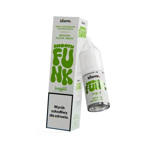 Longfill Klarro Smooth Funk 9/10ml - Mrożone Zielone Jabłko