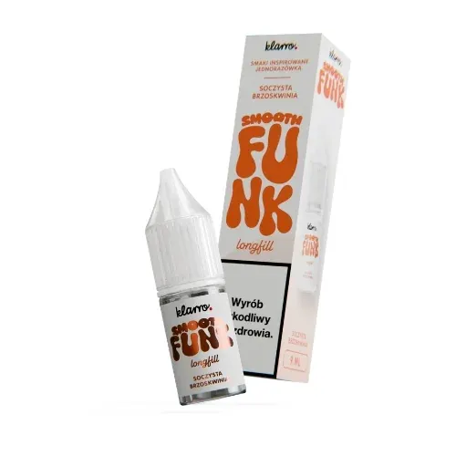 Longfill Klarro Smooth Funk 9/10ml - Soczysta Brzoskwinia