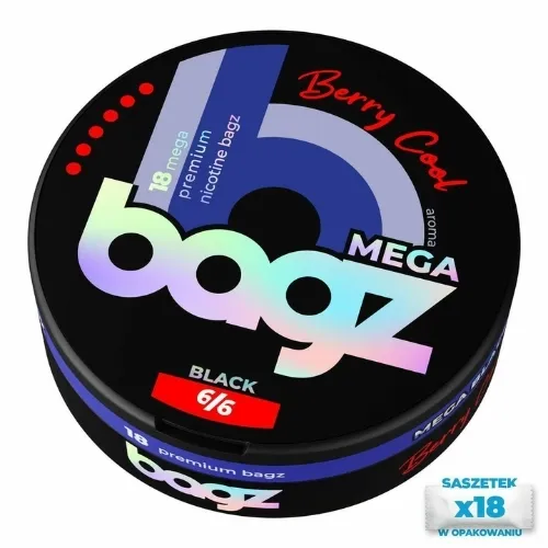 Saszetki nikotynowe BAGZ Berry Cool 6/6