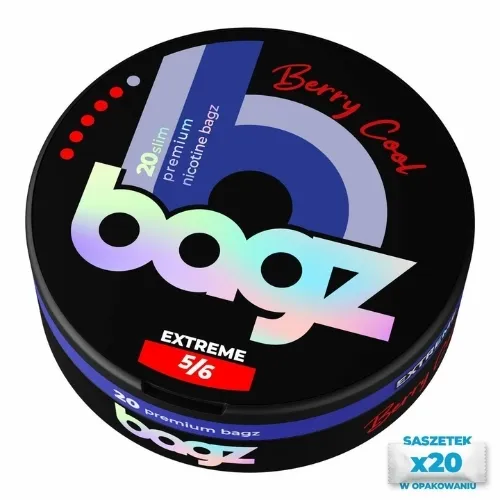 Saszetki nikotynowe BAGZ Berry Cool 5/6
