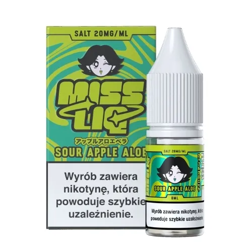  Liquid Miss Liq - Sour Apple Aloe 8ml 20mg