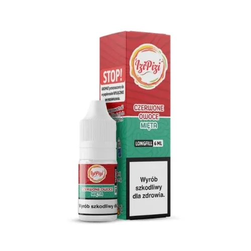 LONGFILL IZI PIZI - Czerwone owoce i Mięta 6ml 
