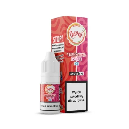 LONGFILL IZI PIZI - Truskawka i Liczi ICE 6ML 