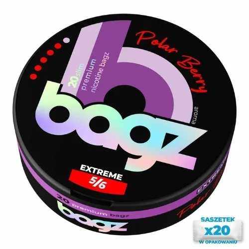 Saszetki nikotynowe BAGZ Polar Berry 5/6