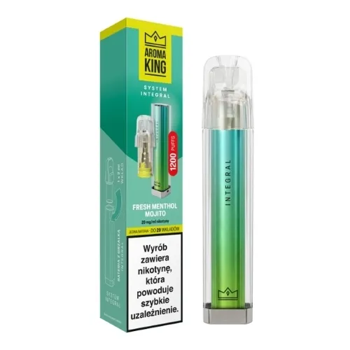 Zestaw Bateria + Wkład Aroma King Integral Fresh Menthol Mojito
