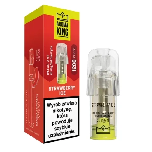 Wkad Pod Aroma King Integral Strawberry Ice - Born To Vape