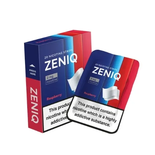 Listki Nikotynowe Zeniq Raspberry 2mg