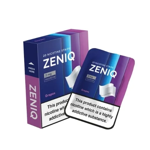 Listki Nikotynowe Zeniq Grape 2mg