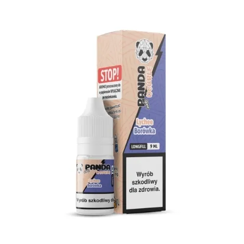 Longfill Panda Double 9/10 - Lychee Borówka