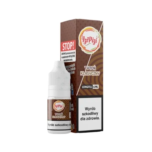 LONGFILL IZI PIZI - Tytoń Klasyczny 6/10ML 