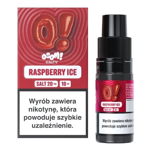  Liquid OSOM! Salts - Raspberry Ice 20mg 10ml