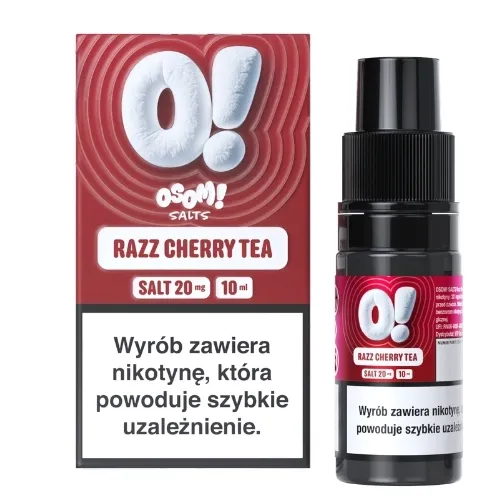  Liquid OSOM! Salts - Razz Cherry Tea 20mg 10ml