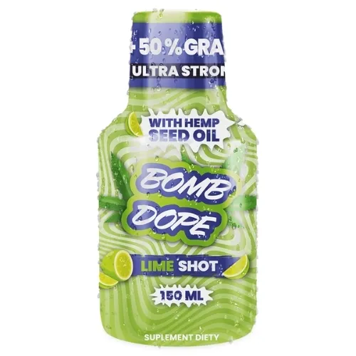 Shot Konopny Bomb Dope Lime 150ml