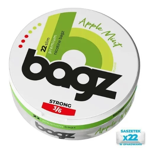 Saszetki nikotynowe BAGZ Apple Mint 3/6