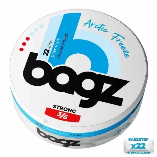  Saszetki nikotynowe BAGZ Arctic Freeze 3/6