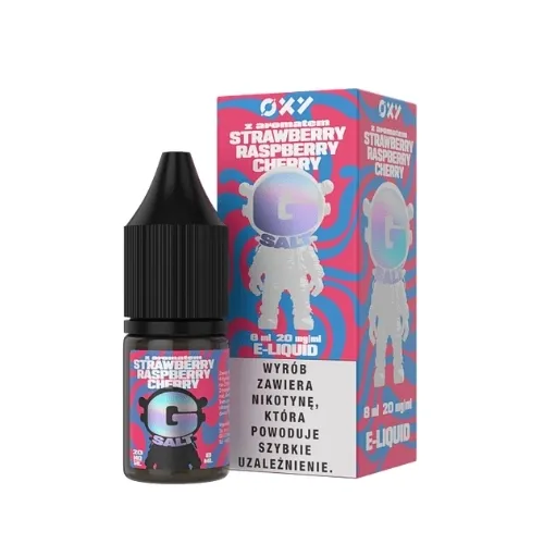  Liquid Oxy Salt 8ml - Strawberry Raspberry Cherry