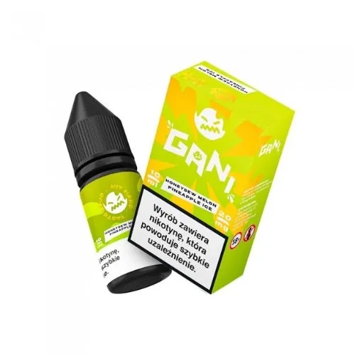  Liquid Gani Salt - Honeydew Melon Pineapple Ice 20mg 10ml