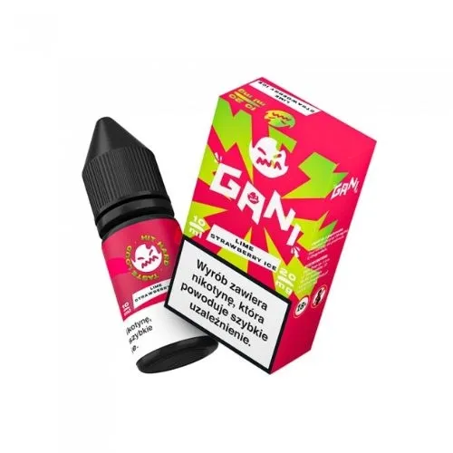  Liquid Gani Salt - Lime Strawberry Ice 20mg 10ml