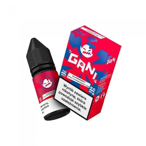  Liquid Gani Salt - Blueberry Wild Strawberry Ice 20mg 10ml
